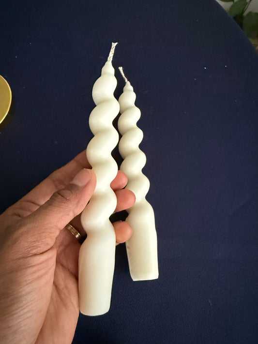 Twisted Pillar Candle